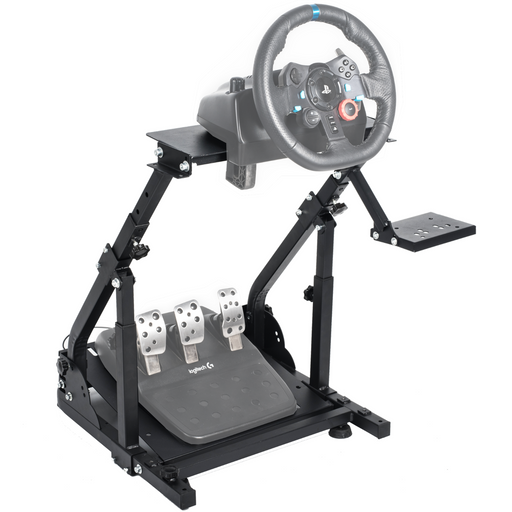 Minneer Soporte plegable para volante de carreras en forma de X para  Logitech/Thrustmaster/Fanatec G29/G920/G923/T248/T300/TX Driving Gaming  Simulator