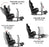 Minneer™ Racing Simulator Cockpit Frame with Seat Compatible with Logitech G25 G27 G29 G920 Adjustable Racing Wheel Stand Fit for PC/Xbox/PS4 Gaming Steering Stand,Wheel and Pedals Not Include