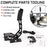 Minneer 14Bit USB Handbrake Clamp Only PC/Windows for SIM Racing Games G27/G25/G29/G920/Thrustmaster T500RS/T300rs/FANATECOSW Simulate Linear Hall Sensor Handbrake Dirt Rally